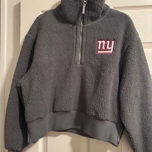 NY Giants Sherpa Quarter-Zip